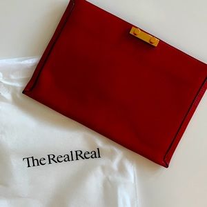 Marni - Large Red Clutch Bag